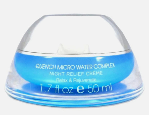 Quench Micro Water Complex Night Relief Creme 1.7fl oz/50ml