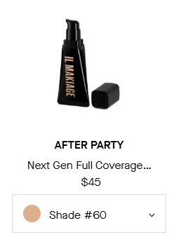 IL Makiage After Party Foundation 30ml/1fl oz Shade 60