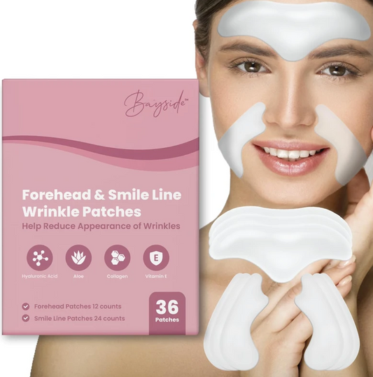 Bayside Forehead & Smile Line Wrinkle Patches