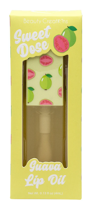 Beauty Creations Sweet Dose Guava Lip Oil .13fl oz/4ml