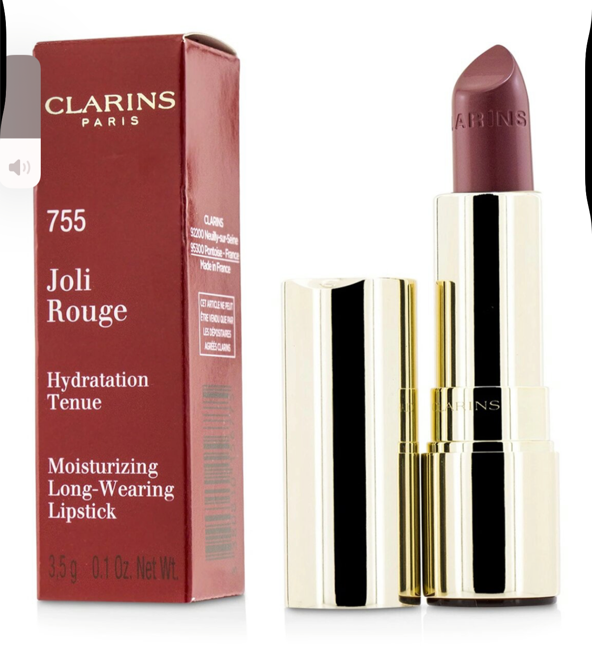 Clarins Joli Rouge Lipstick 755 litchi