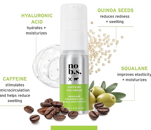 no b.s. Caffeine Eye Cream 15ml .5fl oz