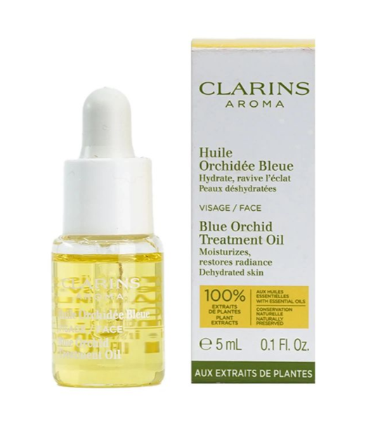 Clarins Aroma Huile Blue Orchid Treatment Oil 5ml Travel Size