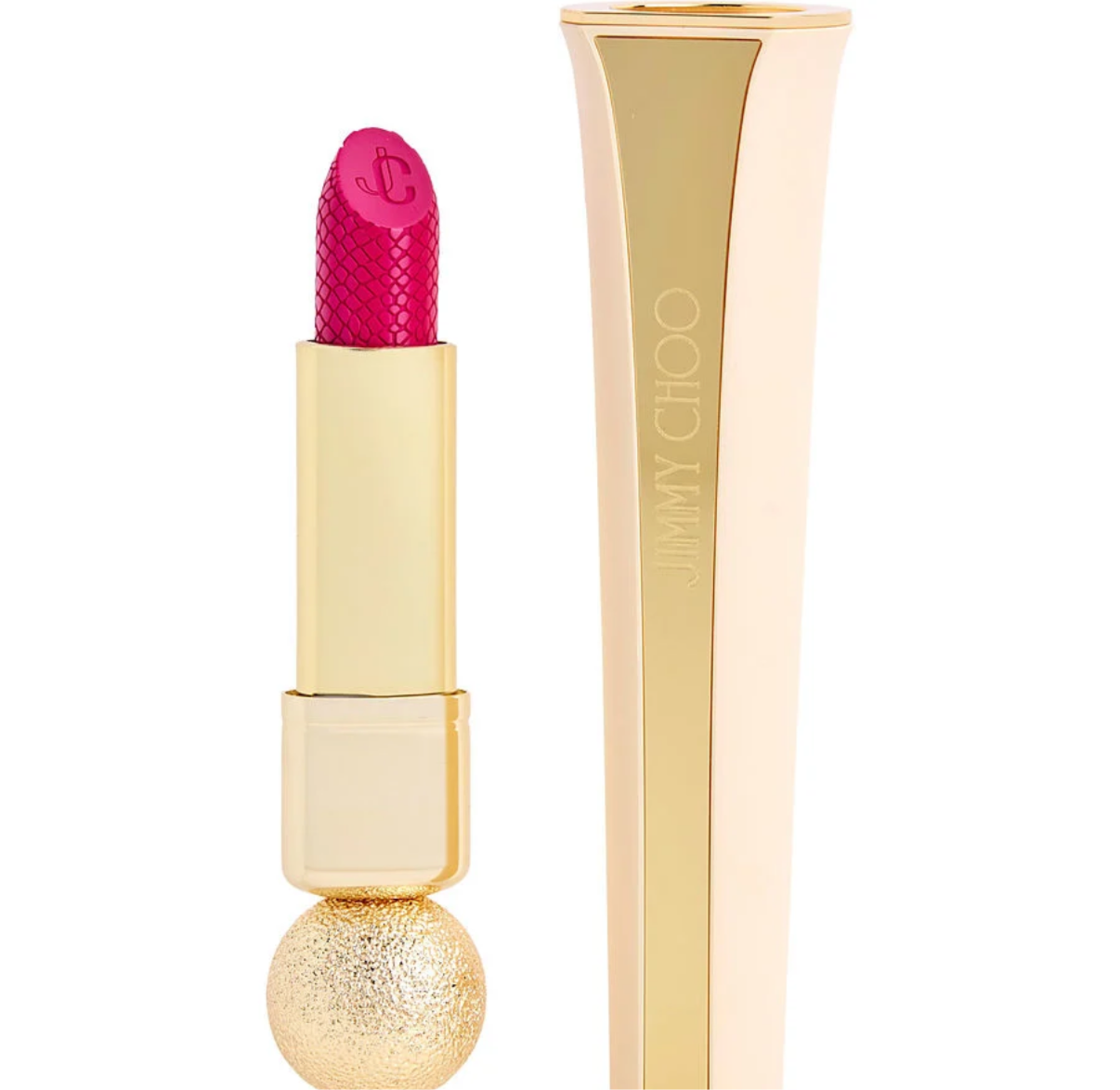Jimmy Choo Satin Lip Colour Hot Pink