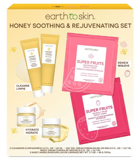 Earth To Skin Honey Soothing & Rejuvenating Set