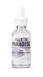 Isle of Paradise Face Self Tanning Drops Dark 30ml