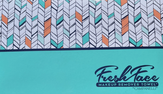 Fresh Face Makeup Remover Towel Turquoise by Campanelli