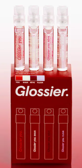 Glossier Impressions of You EDP Sampler Set X 4
