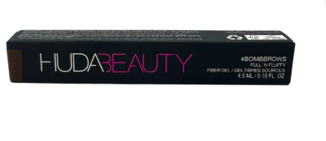 HudaBeaty BombBrows Full n Fluffy 4.5ml/.15fl oz Soft Black