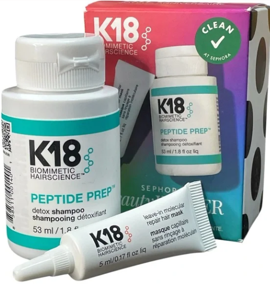 K18 Set -K18 Masque 5ml & K18 Detix Shampoo 53ml