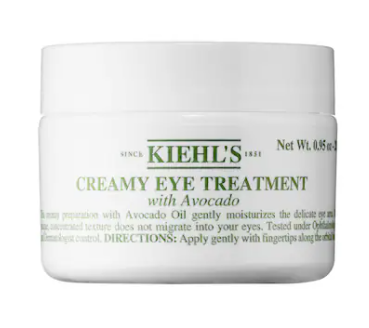 KIEHL'S CREAMY EYE TREATMENT with Avocado .95oz/28g Loves New York