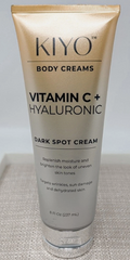 KIYO Body Cream Vitamin C + Hyaluronic Dark Spot Cream 8fl oz/237ml