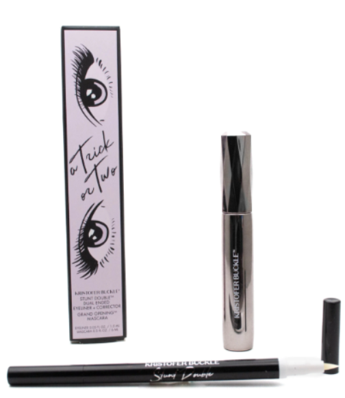 Kristofer Buckle Stunt Double Eyeliner W/ Correction & Mascara Black