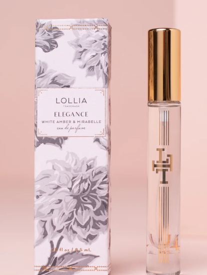 LOLLIA ELEGANCE White Amber & Mirabelle Eau De Parfum 8.5ml