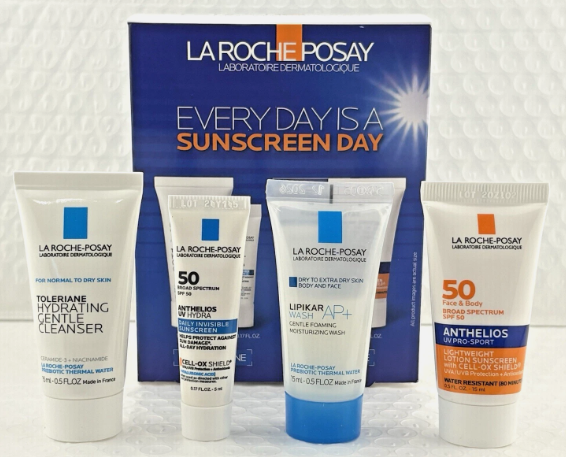 La Roche Posay Every Day is a Sunscreen Day 15ml X 3 & 5ml X 1 Travel Pack
