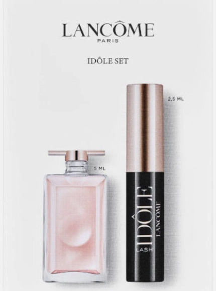 Lancome Idole Set  Idole 5ml & Idole Lash 2/5ml
