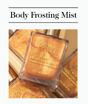 Laura Gellar Body Frosting Mist 1.7 Fl OZ/50ml Tahitian Glow