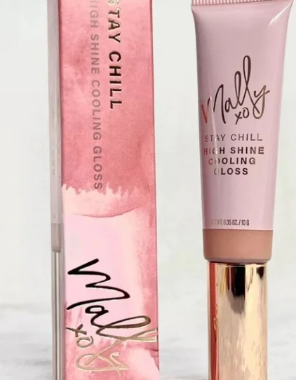 Mally Stay Chill High Shine Cooling Lip Gloss  - Brrrrr! Blossom