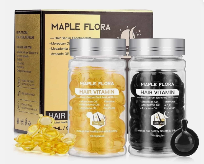 Maple Flora Hair Vitamin 40 capsules X 2 Bottles
