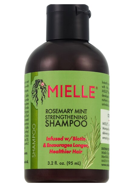 MIELLE Rosemary Strengthening Shampoo 3.2fl oz Travel