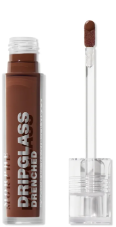 MORPHIE DRIPGLASS Hi Pigmented Lip Gloss DRENCHED 3.8ml COCOA MELT