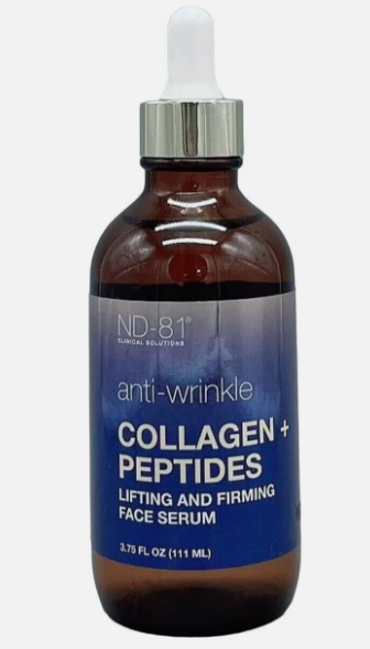 ND-81 Collagen Peptides anti-wrinkle Lifting and Firming Face Serum 3.75fl oz/111ml BY Clinical Solutions
