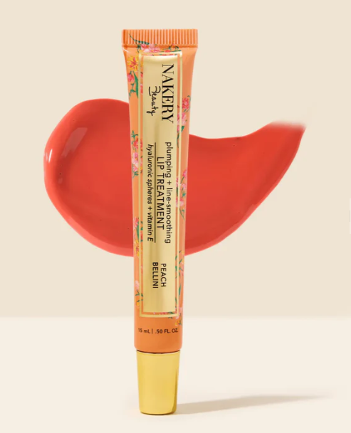 Nakery Plumping & Line Smoothing Lip Treatment 15ml/.5 fl oz PEACH BELLINI