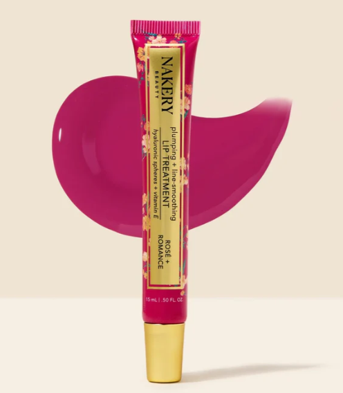 Nakery Plumping & Line Smoothing Lip Treatment 15ml/.5 fl oz ROSE + ROMANCE