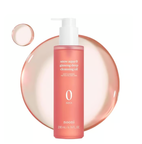 NOONI O AQUA Snow Aqua O Ginseng Deep Cleansing Oil 200ml/6.76fl oz