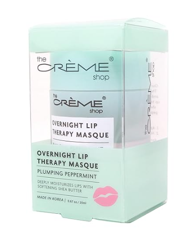 Overnight Lip Therapy Masque Plumping Peppermint .67oz/20g The Creme Shop