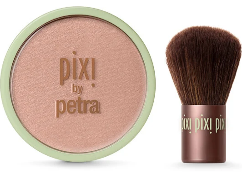 Pixi by Petra Beauty Bronzer + Kabuki Subtly Suntouched