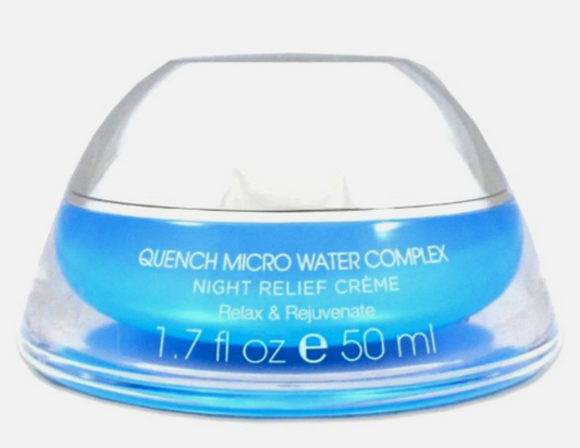 Quench Micro Water Complex Night Relief Creme 1.7fl oz/50ml