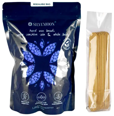 Silvemoon Hard Wax Beads 1.2lb Mint Green
