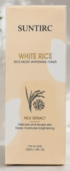 Suntric White Rice Moist Whitening Toner 120ml/4fl oz Rice Extract