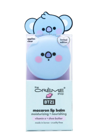 The Creme Shop Macaron Lip Balm BT21 Soda POP .26 oz/7.5g