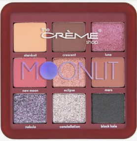 The Creme Shop Moonlit Palette .49oz 14.1g 9 Color
