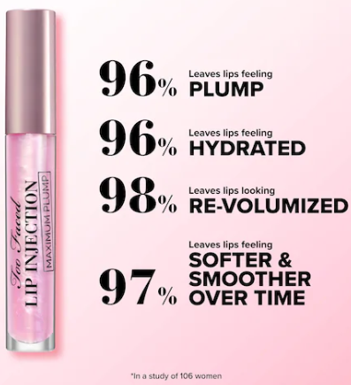 Too Faced Lip Injection Maximum Plump 2.8g/.10oz