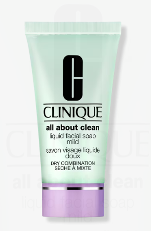 Clinique All About Clean Liquid Facial Soap Mild 1fl oz/30ml Travel