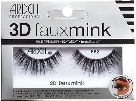 Ardell Professional LASHES 3D Fauxmink Multi-Dimensional Lightweight Invisiband 862-1 Pair