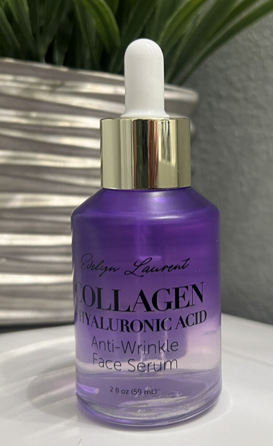 Evelyn Laurent Collagen + Hyaluronic Acid Anti-Wrinkle Face Serum 59ml/2fl oz