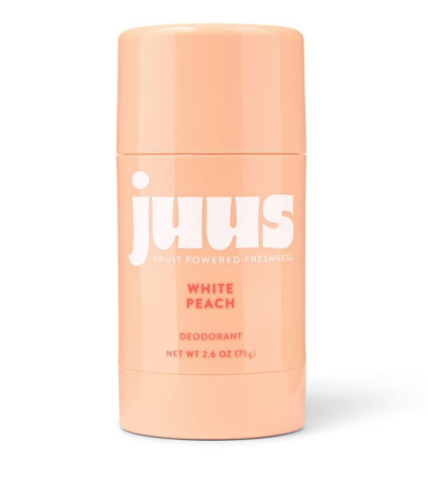 juus Super Fruit Enzymes WHITE PEACH DEODORANT 2.6OZ