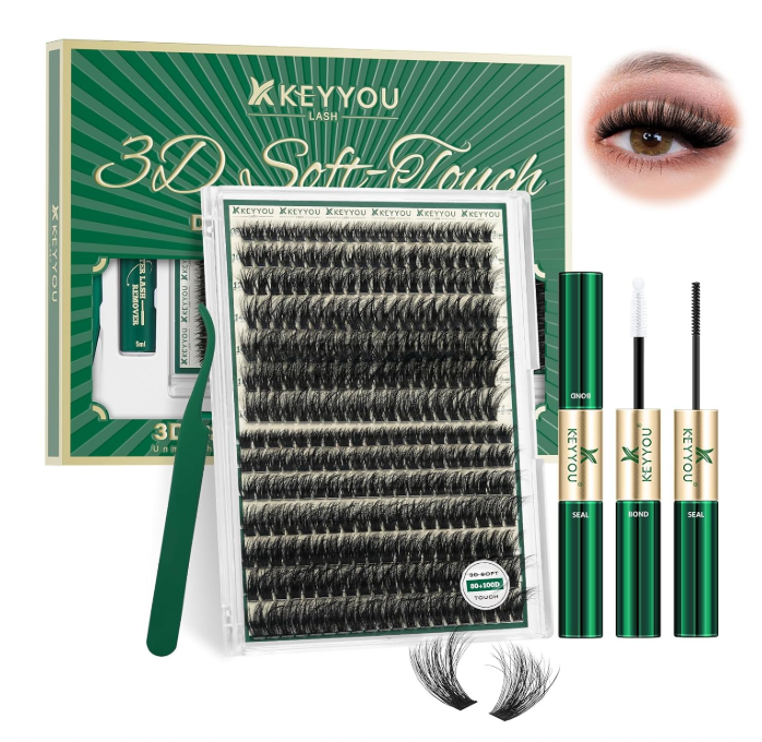 Keyyou Lash 3D SOFT-TOUCH DIY INDIVIDUAL LASHES KIT