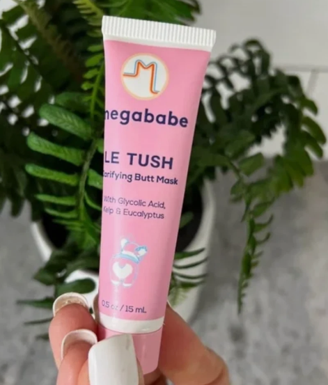 Megababe Le Tush .05oz/15ml Clarifying Butt Mask Travel Size