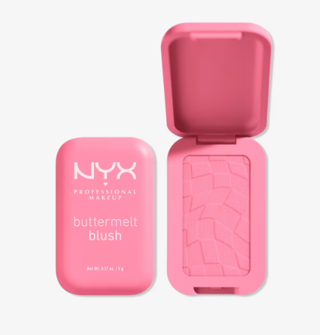 NYX PROFESSIONAL MAKEUP .17oz/5g Buttermelt Blush BMBL02 BUTTA TOGETHER Soft Pink/Rose Poudre